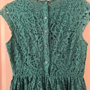 Green Lace Dress
